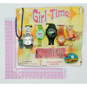 Vintage Vending Display Board Girl Time Spoiled 0271